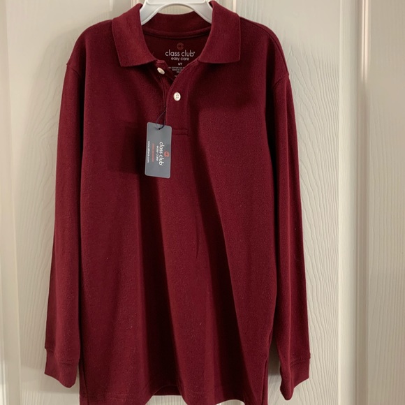 NWT boys long sleeve polo shirt - Picture 2 of 4